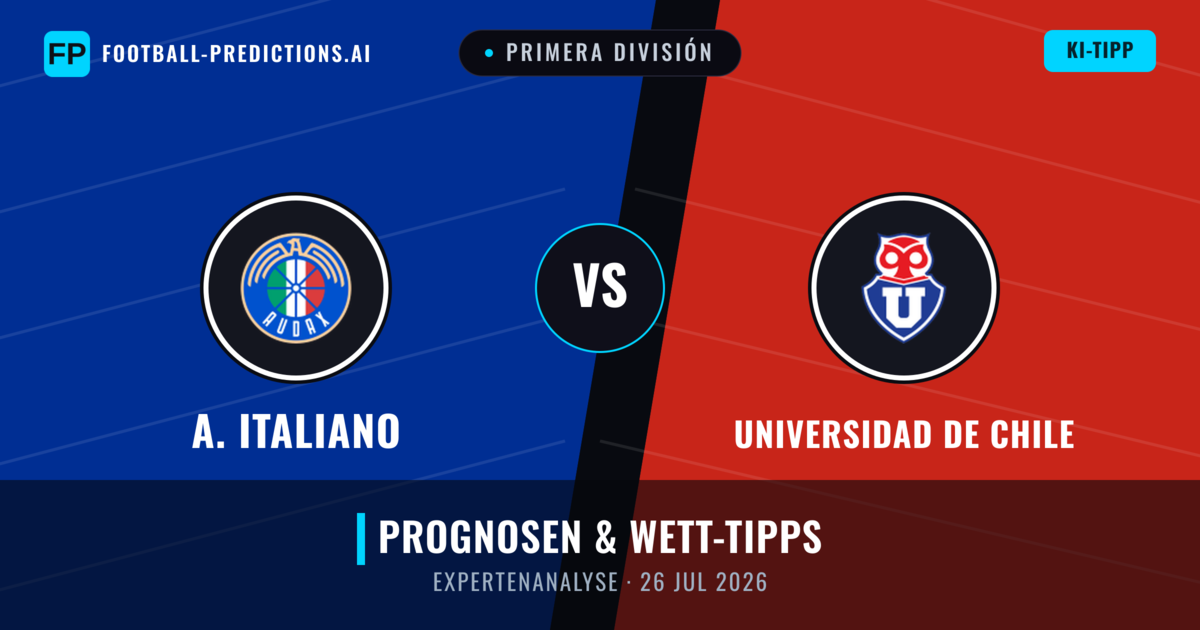 A. Italiano vs Universidad de Chile — Prognose und Spielvorschau