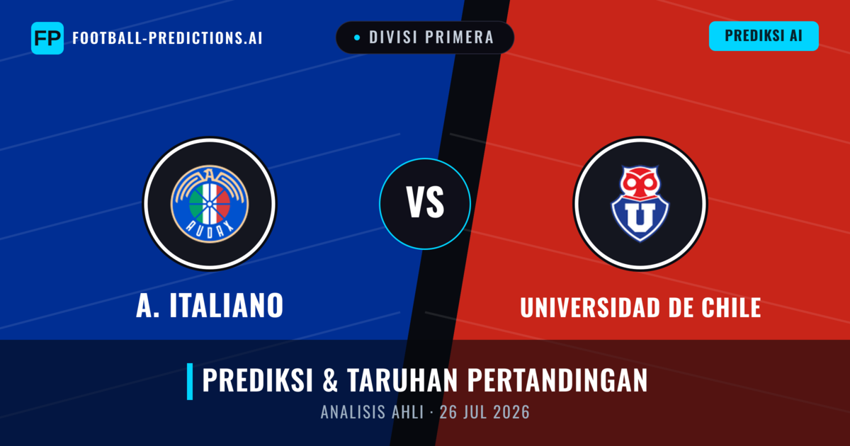 A. Italiano vs Universidad de Chile — prediksi dan pratinjau pertandingan