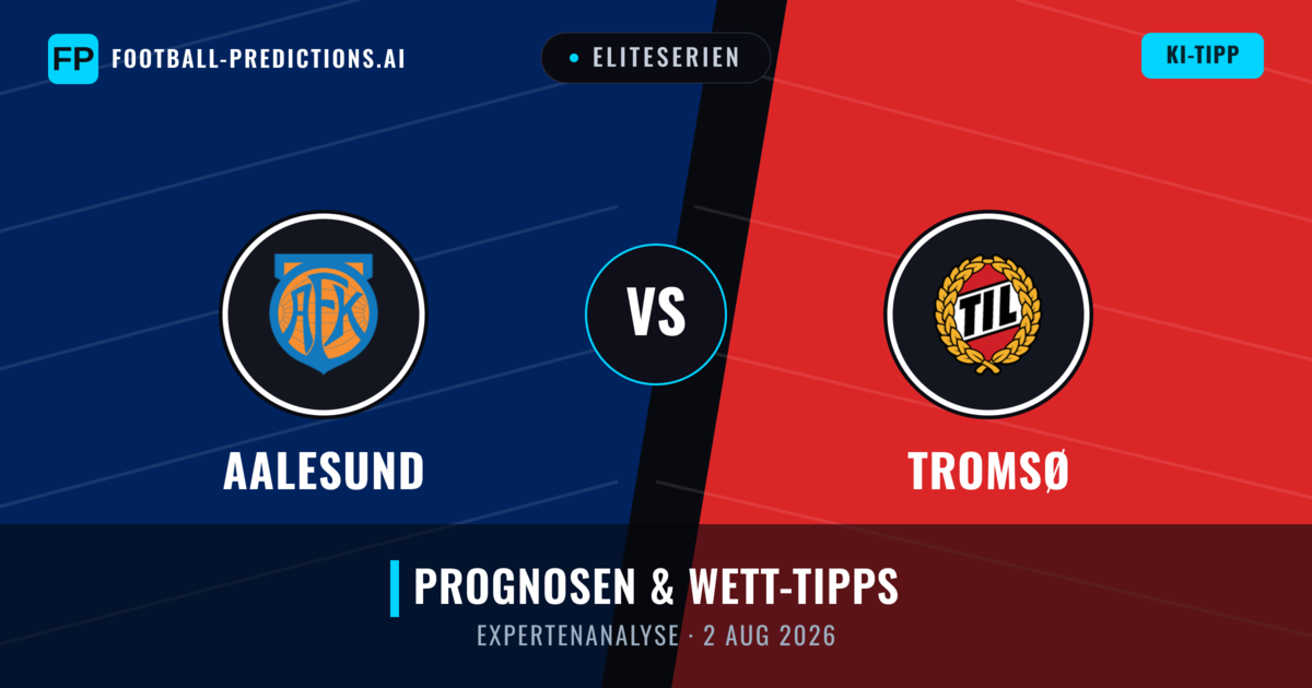 Aalesund vs Tromsø — Prognose und Spielvorschau