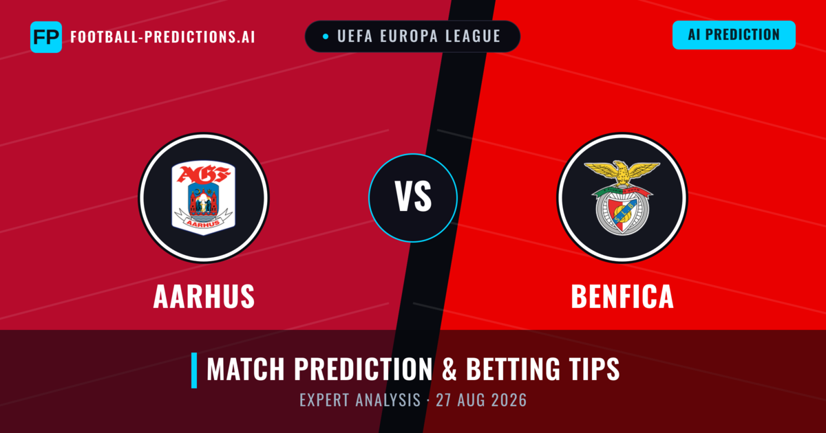 Aarhus vs Benfica — match prediction & preview