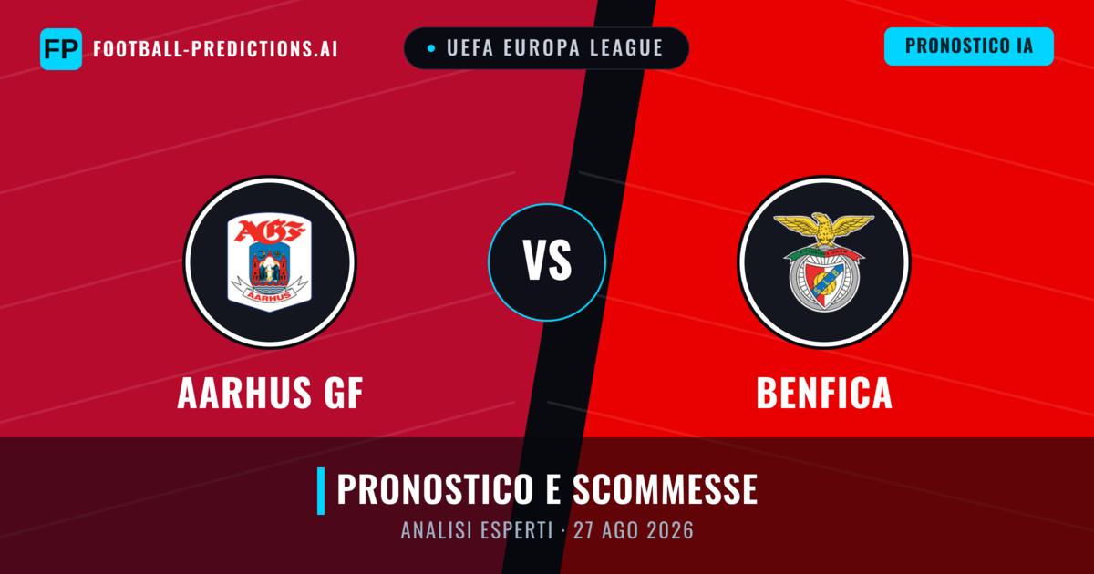 Aarhus GF vs Benfica — pronostico e anteprima del match