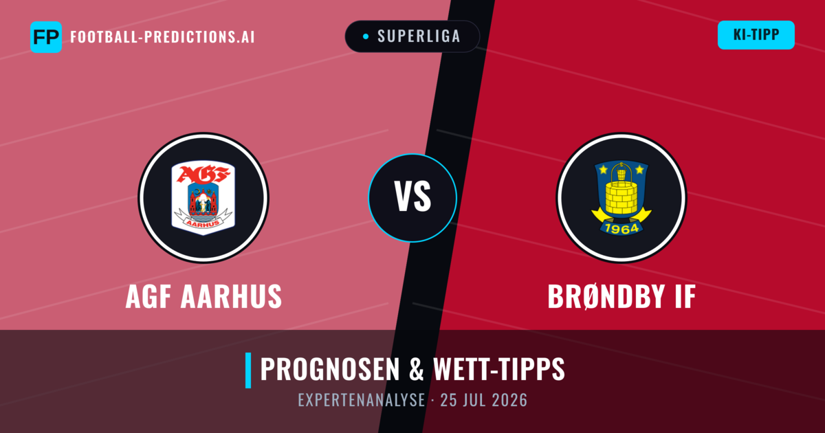 AGF Aarhus vs Brøndby IF — Prognose und Spielvorschau