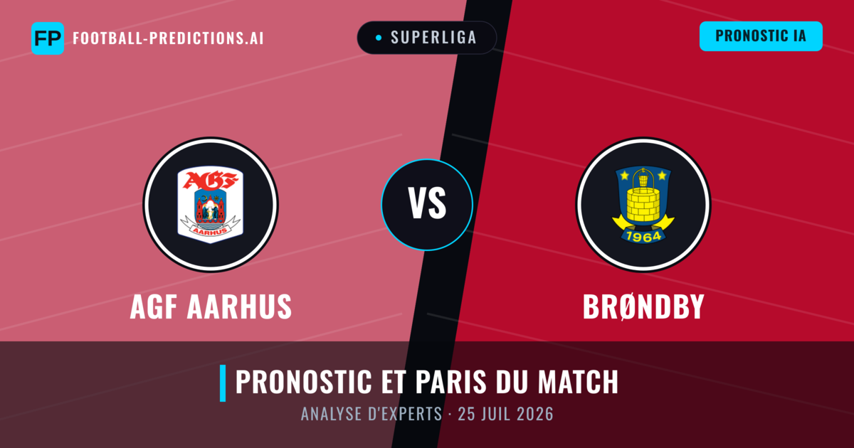 AGF Aarhus vs Brøndby — pronostic et avant-match