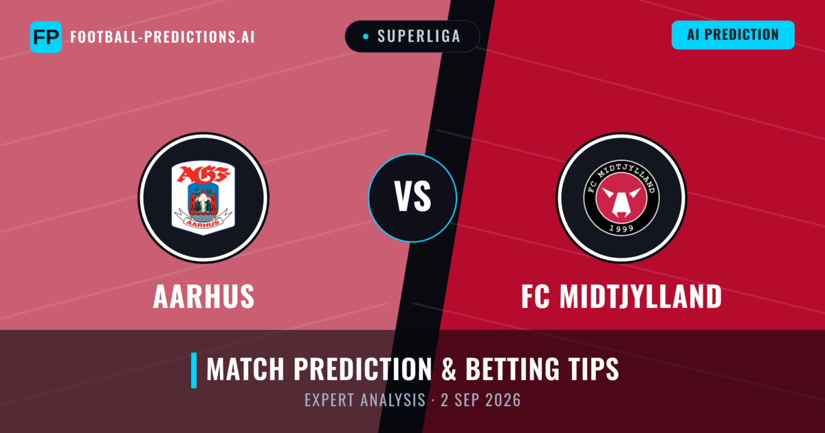 Aarhus vs FC Midtjylland — match prediction & preview
