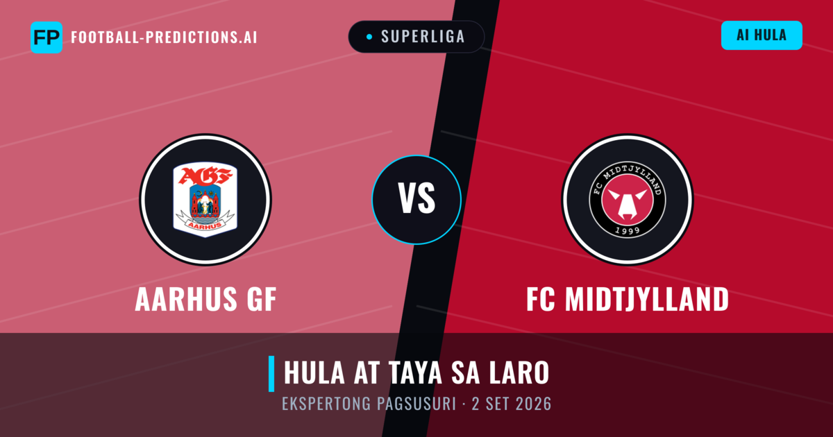 Aarhus GF vs FC Midtjylland — hula at preview ng laban