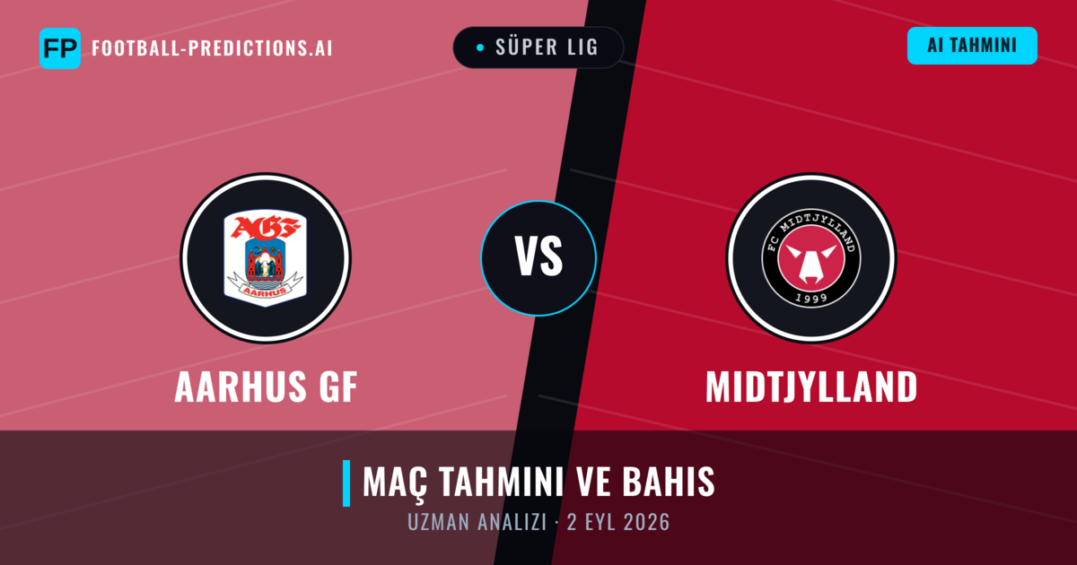 Aarhus GF - Midtjylland — maç tahmini ve önizleme