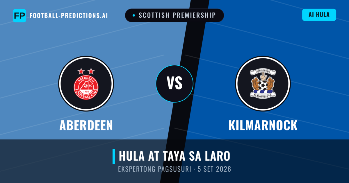 Aberdeen vs Kilmarnock — hula at preview ng laban