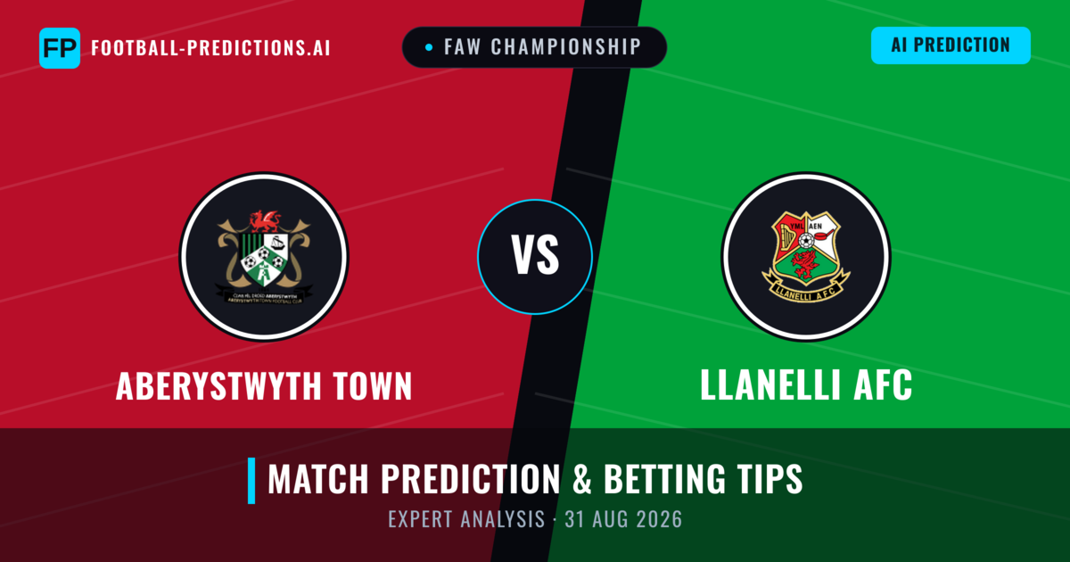 Aberystwyth Town vs llanelli AFC — match prediction & preview