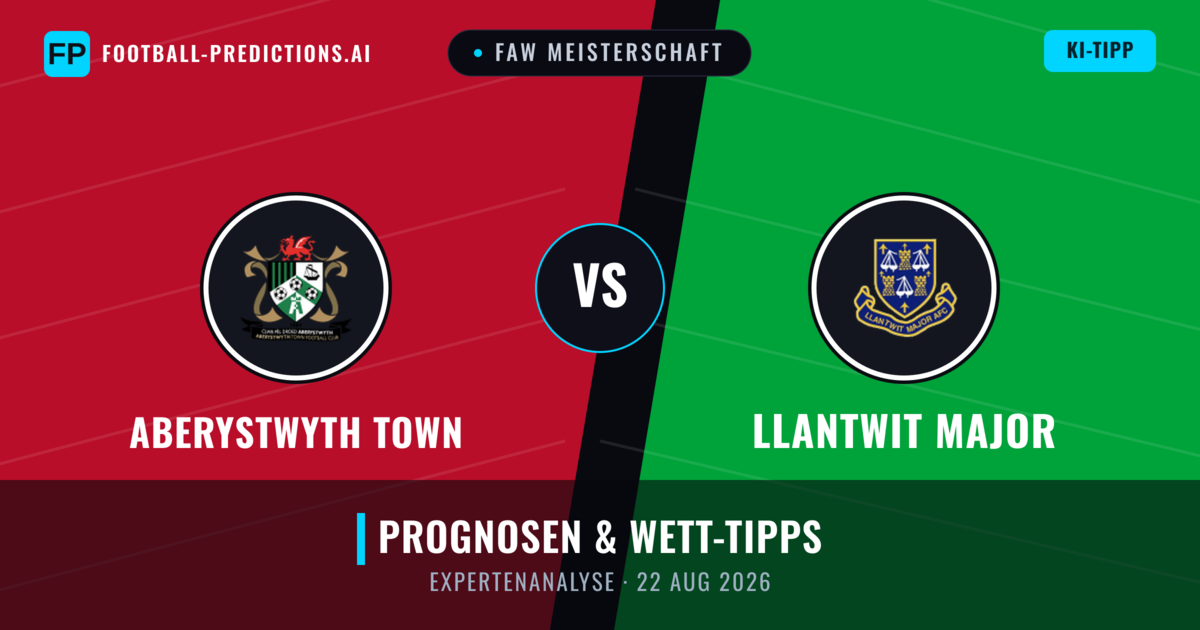 Aberystwyth Town vs Llantwit Major — Prognose und Spielvorschau