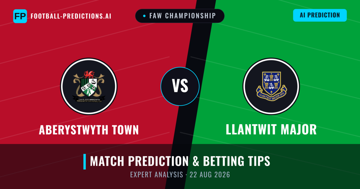 Aberystwyth Town vs Llantwit Major — match prediction & preview