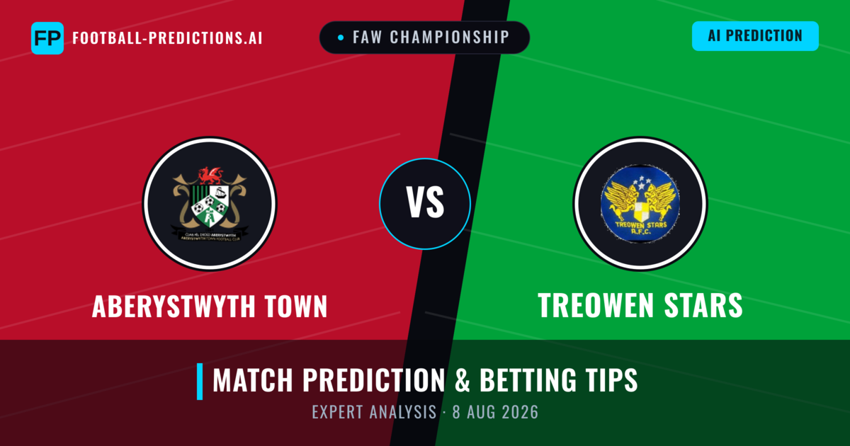 Aberystwyth Town vs Treowen Stars — match prediction & preview
