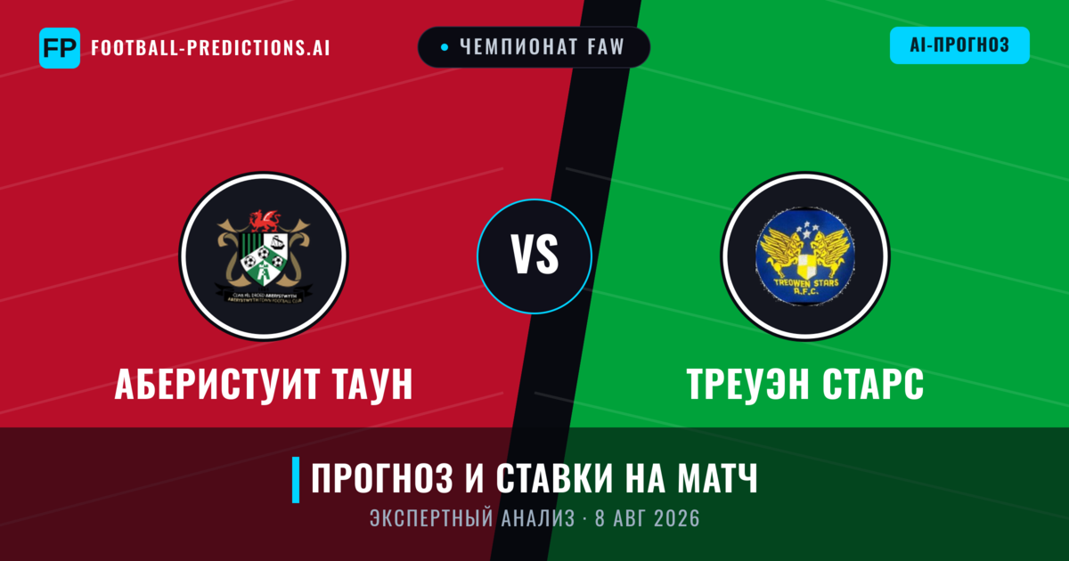Аберистуит Таун – Треуэн Старс — прогноз и превью матча