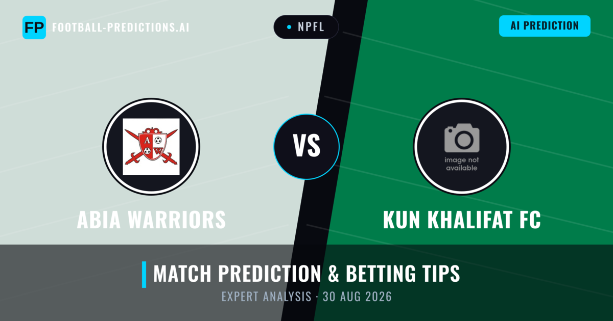 Abia Warriors vs Kun Khalifat FC — match prediction & preview