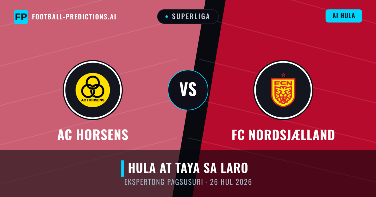 AC Horsens vs FC Nordsjælland — hula at preview ng laban