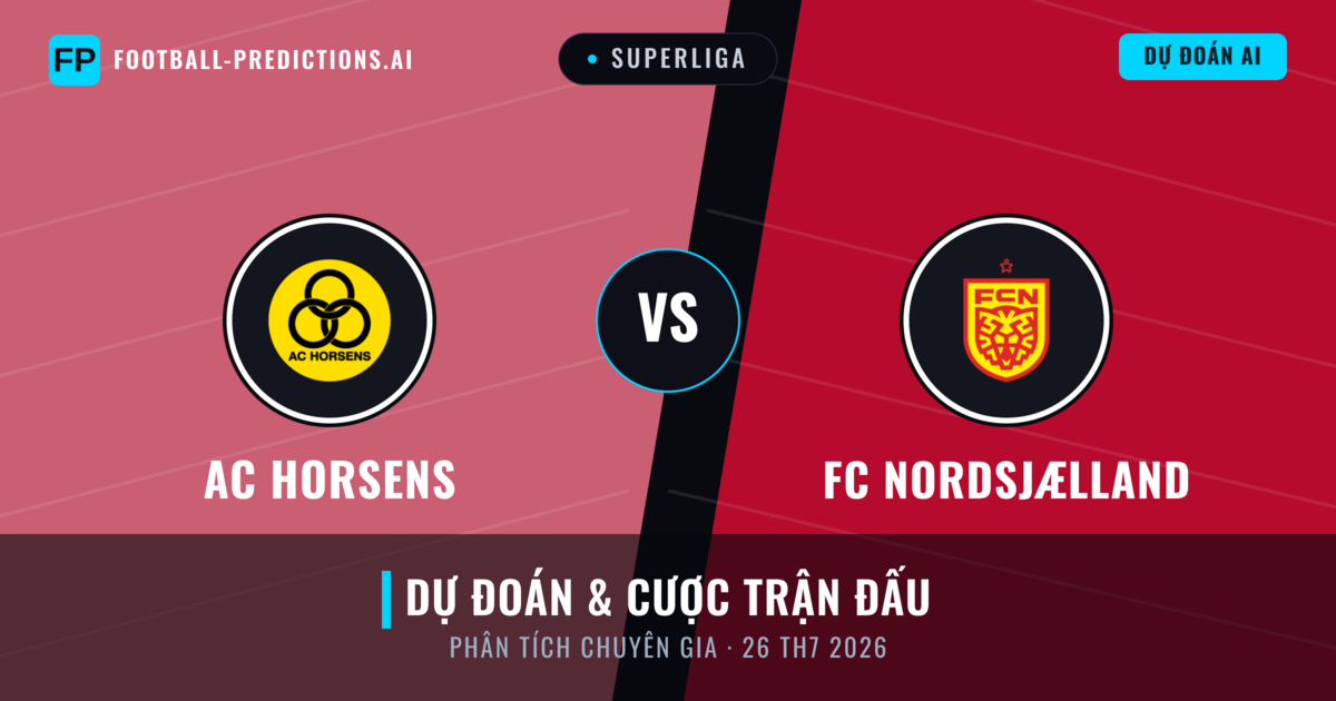 AC Horsens vs FC Nordsjælland — dự đoán và xem trước trận đấu