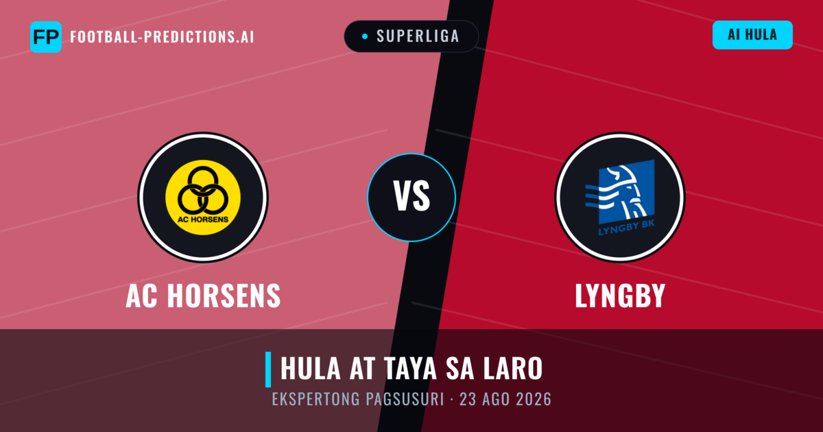 AC Horsens vs Lyngby — hula at preview ng laban