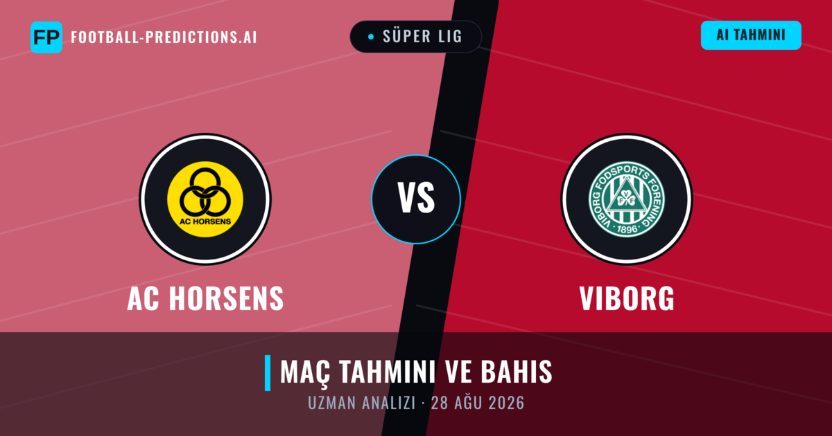 AC Horsens - Viborg — maç tahmini ve önizleme