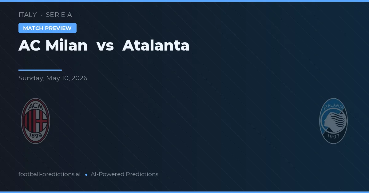 AC Milan vs Atalanta — pronostico e anteprima del match