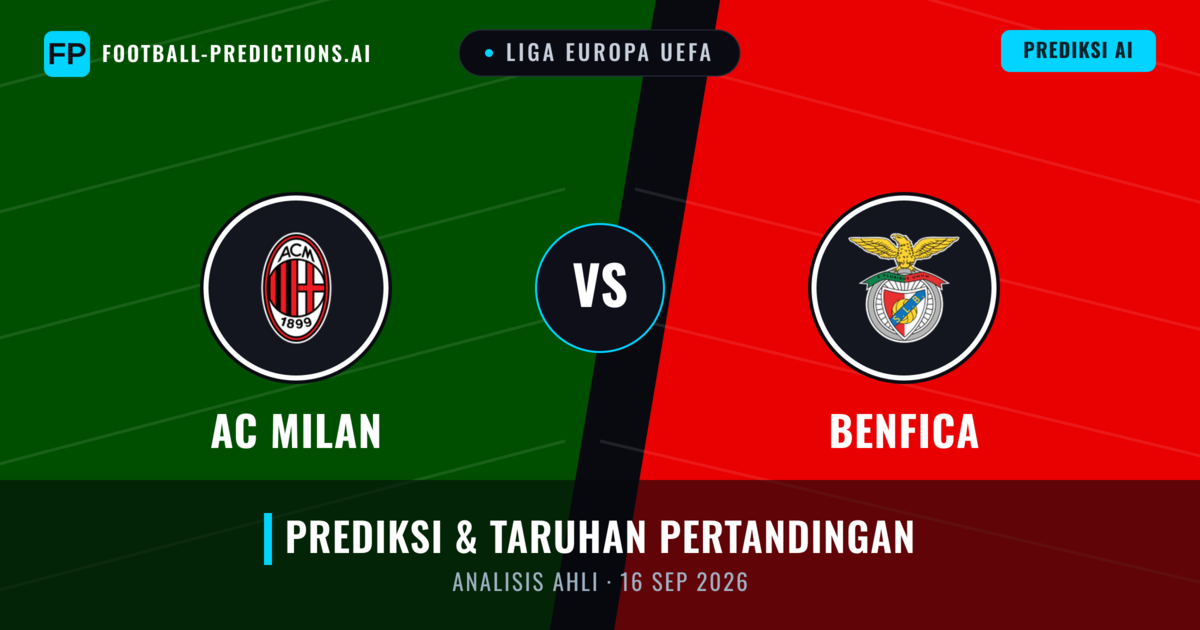 AC Milan vs Benfica — prediksi dan pratinjau pertandingan