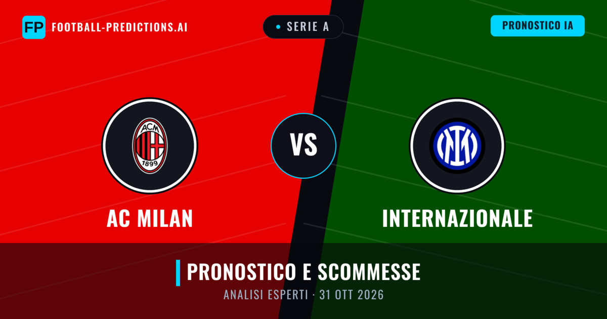 AC Milan vs Internazionale — pronostico e anteprima del match