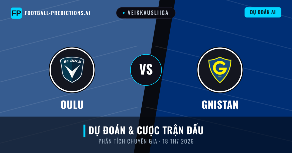 Oulu vs Gnistan — dự đoán và xem trước trận đấu