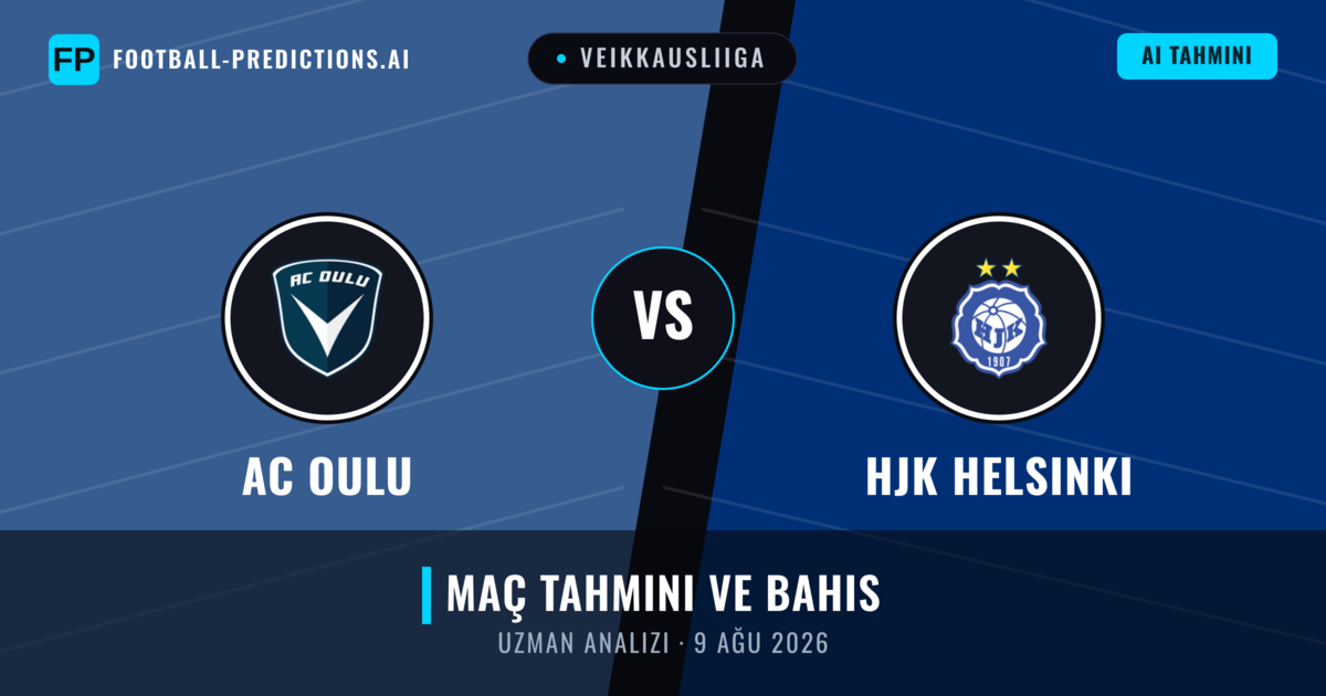 AC Oulu - HJK Helsinki — maç tahmini ve önizleme