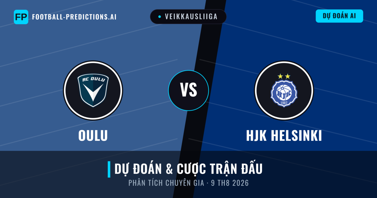 Oulu vs HJK Helsinki — dự đoán và xem trước trận đấu