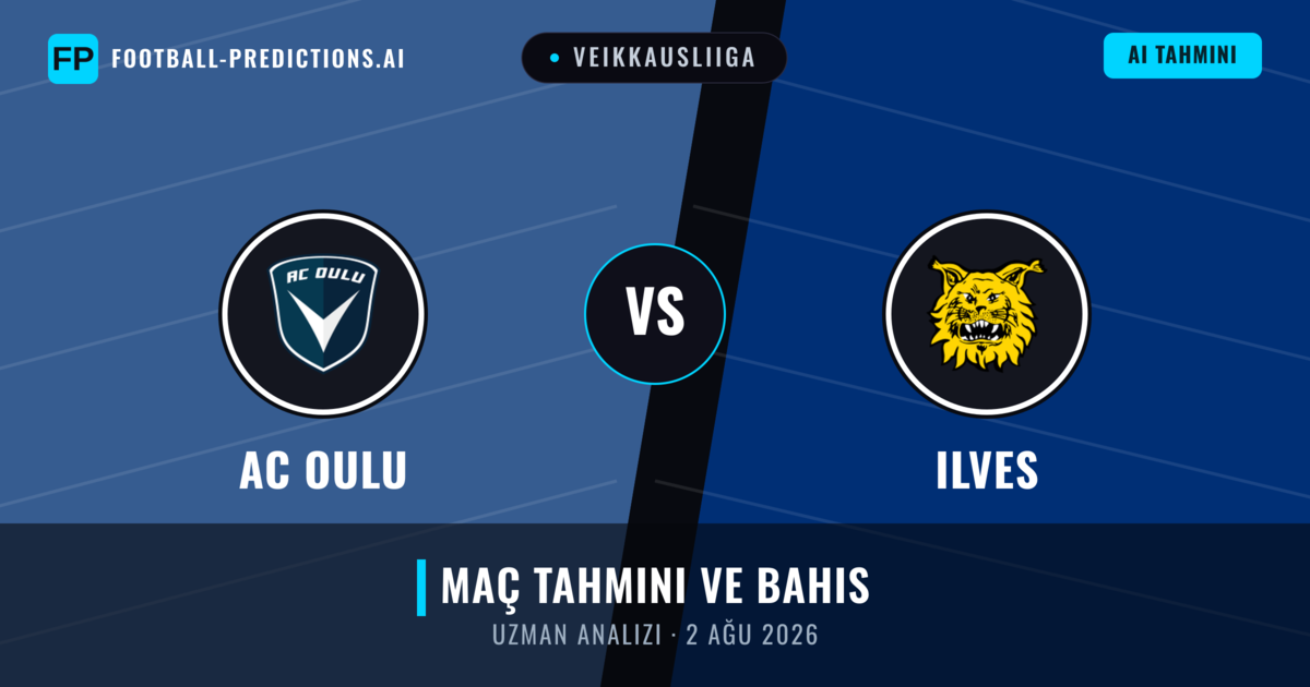 AC Oulu - Ilves — maç tahmini ve önizleme