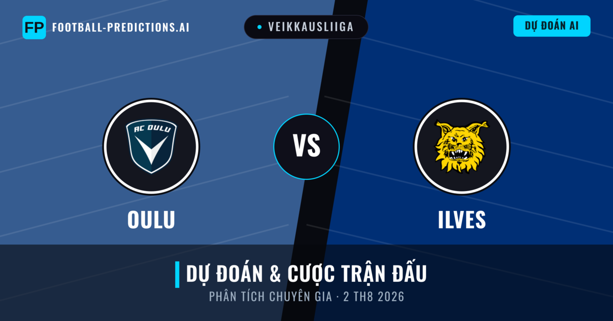 Oulu vs Ilves — dự đoán và xem trước trận đấu