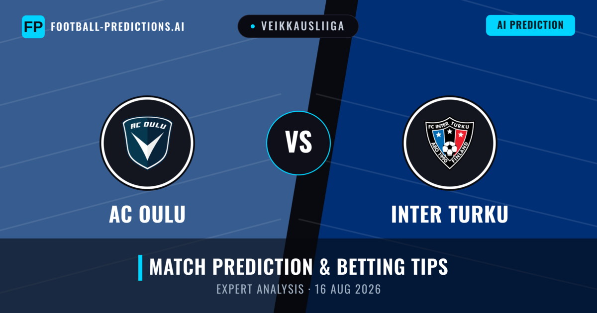 AC Oulu vs Inter Turku — match prediction & preview