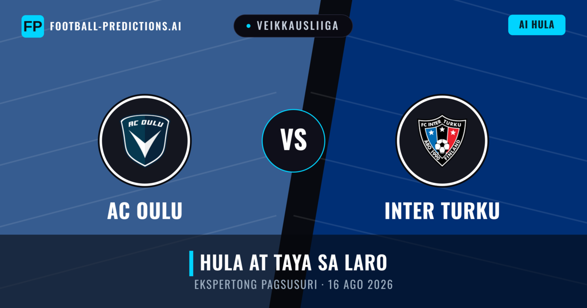 AC Oulu vs Inter Turku — hula at preview ng laban