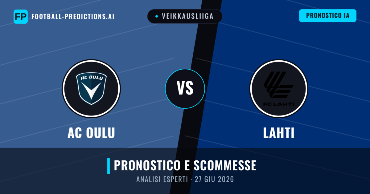 AC Oulu vs Lahti — pronostico e anteprima del match