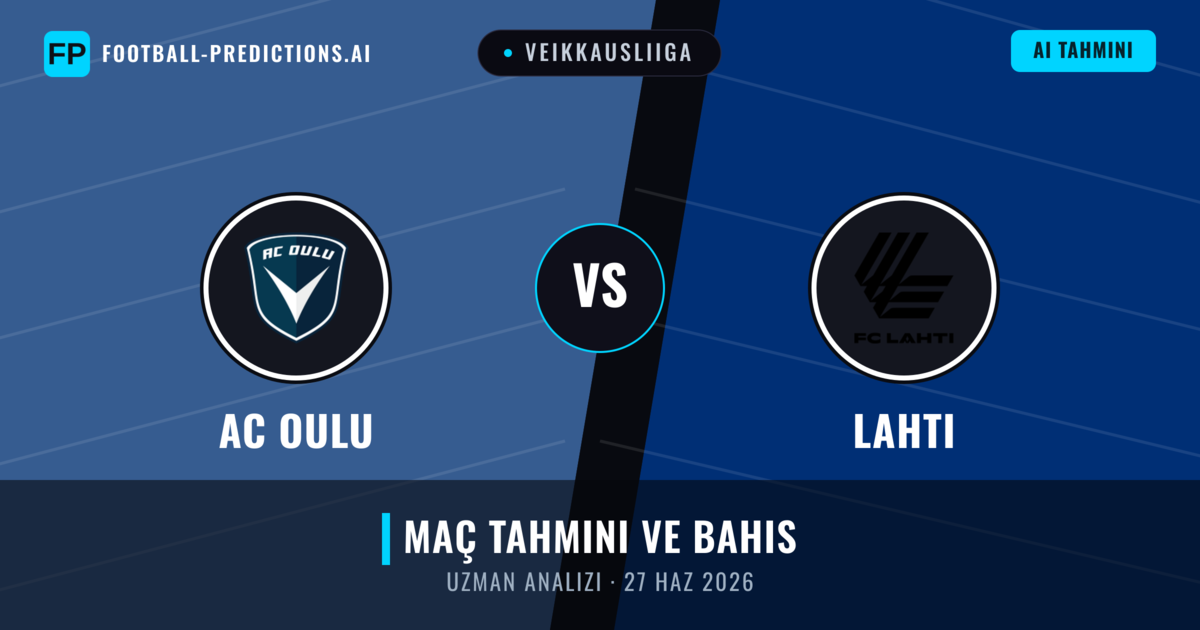 AC Oulu - Lahti — maç tahmini ve önizleme