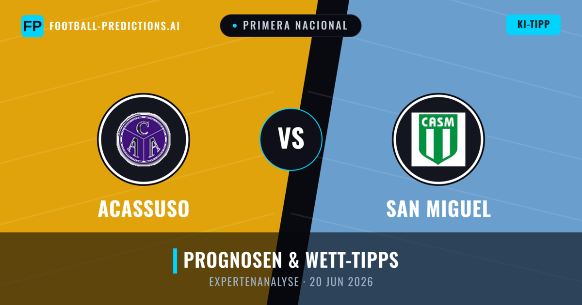 Acassuso vs San Miguel — Prognose und Spielvorschau