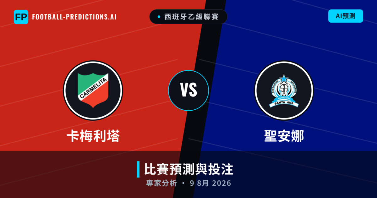 卡梅利塔 vs 聖安娜 — 比赛预测和前瞻