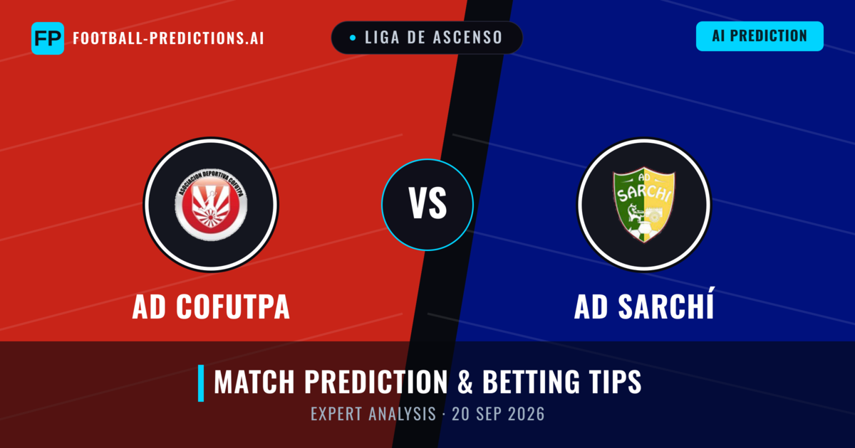AD Cofutpa vs AD Sarchí — match prediction & preview