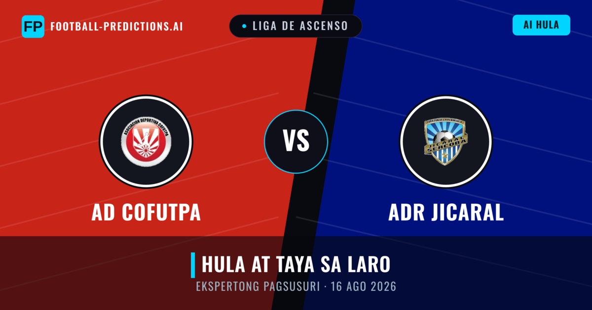 AD Cofutpa vs ADR Jicaral — hula at preview ng laban