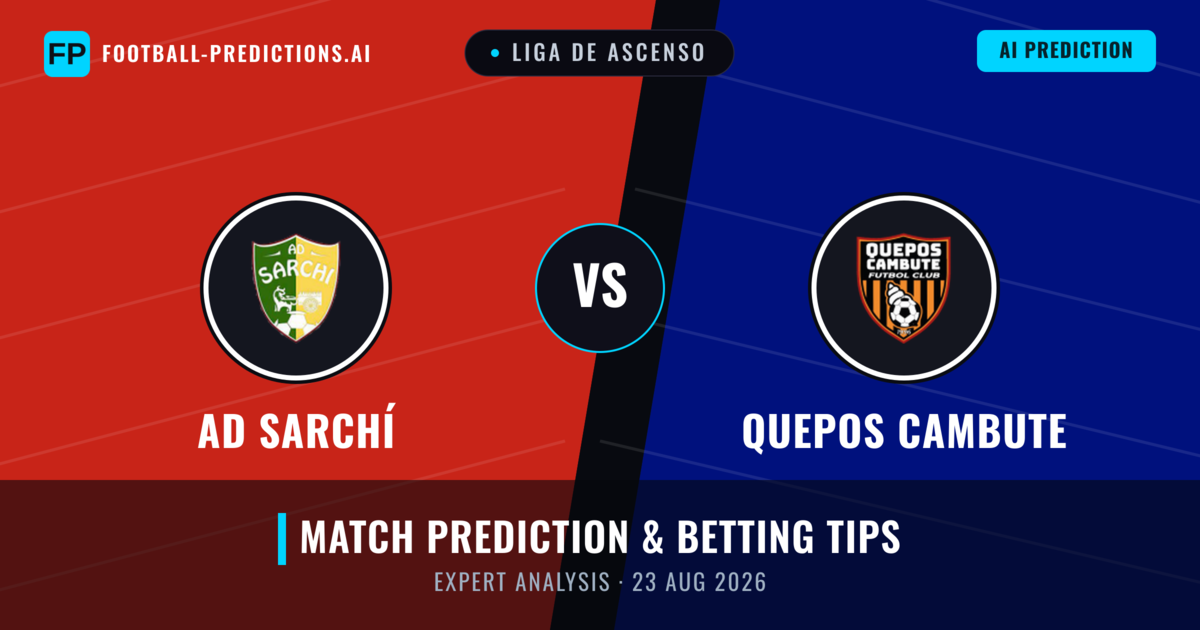 AD Sarchí vs Quepos Cambute — match prediction & preview