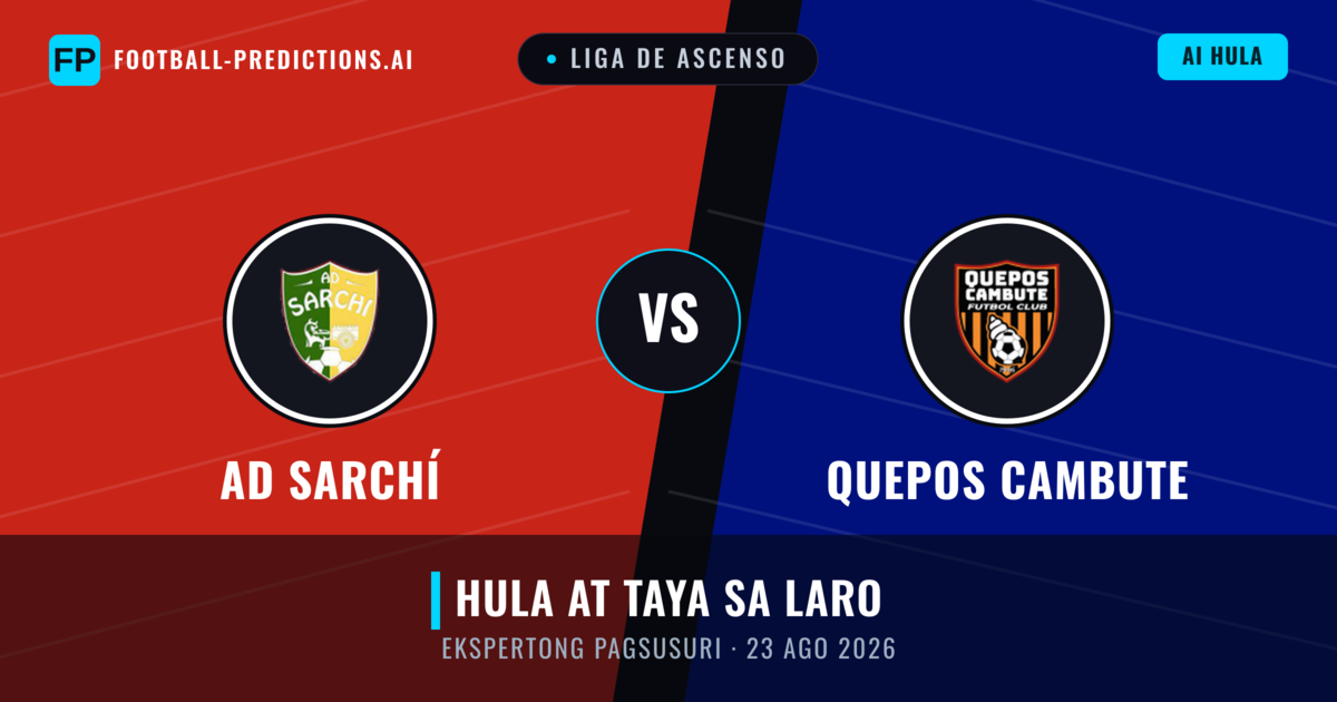 AD Sarchí vs Quepos Cambute — hula at preview ng laban