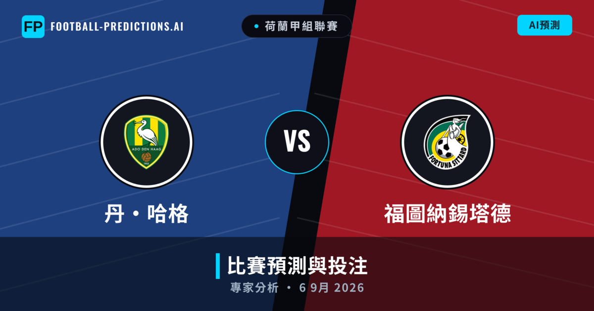 丹·哈格 vs 福圖納錫塔德 — 比赛预测和前瞻