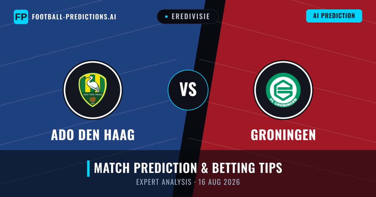 ADO Den Haag vs Groningen — match prediction & preview