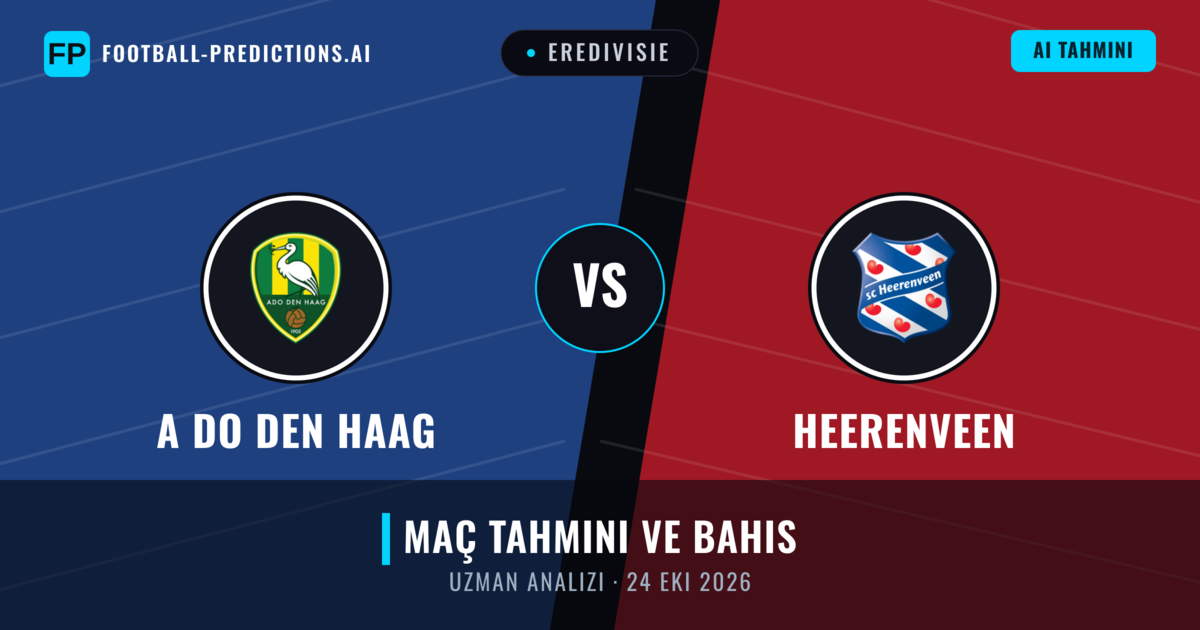 A Do Den Haag - Heerenveen — maç tahmini ve önizleme
