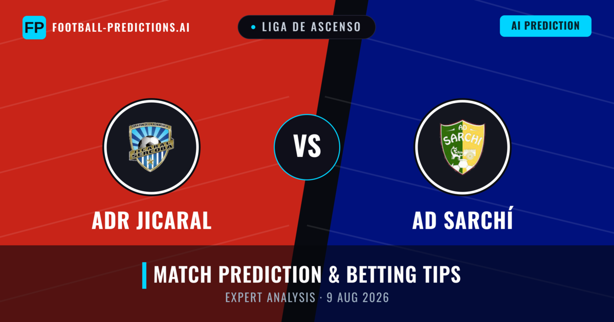 ADR Jicaral vs AD Sarchí — match prediction & preview