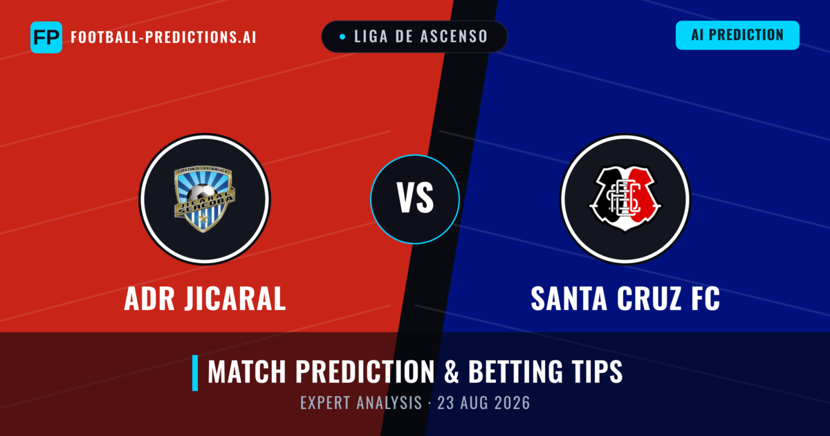 ADR Jicaral vs Santa Cruz FC — match prediction & preview