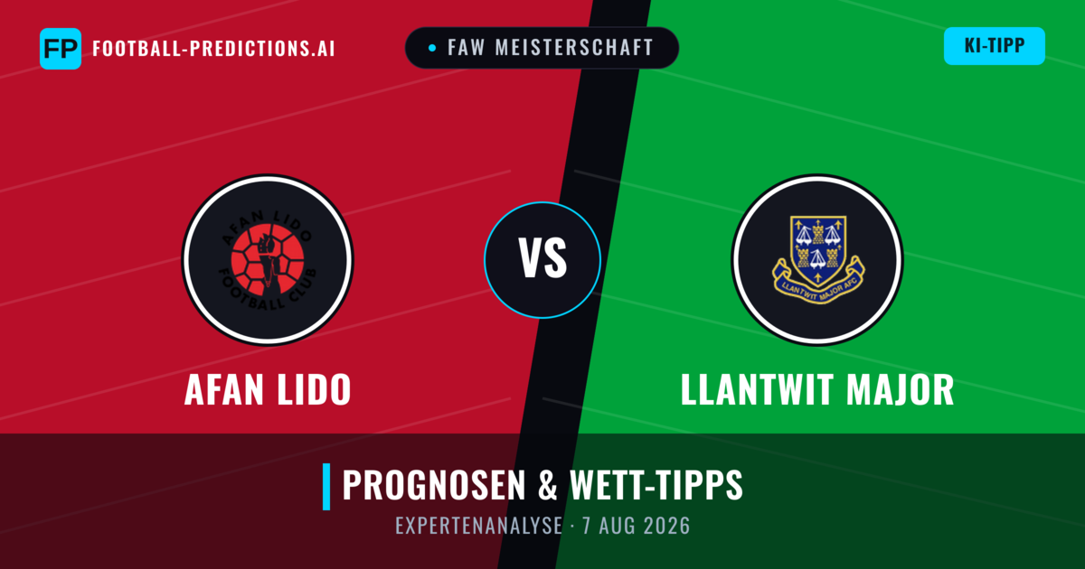 Afan Lido vs Llantwit Major — Prognose und Spielvorschau