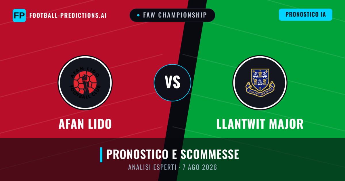 Afan Lido vs Llantwit Major — pronostico e anteprima del match