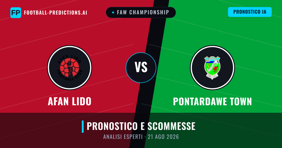 Afan Lido vs Pontardawe Town — pronostico e anteprima del match