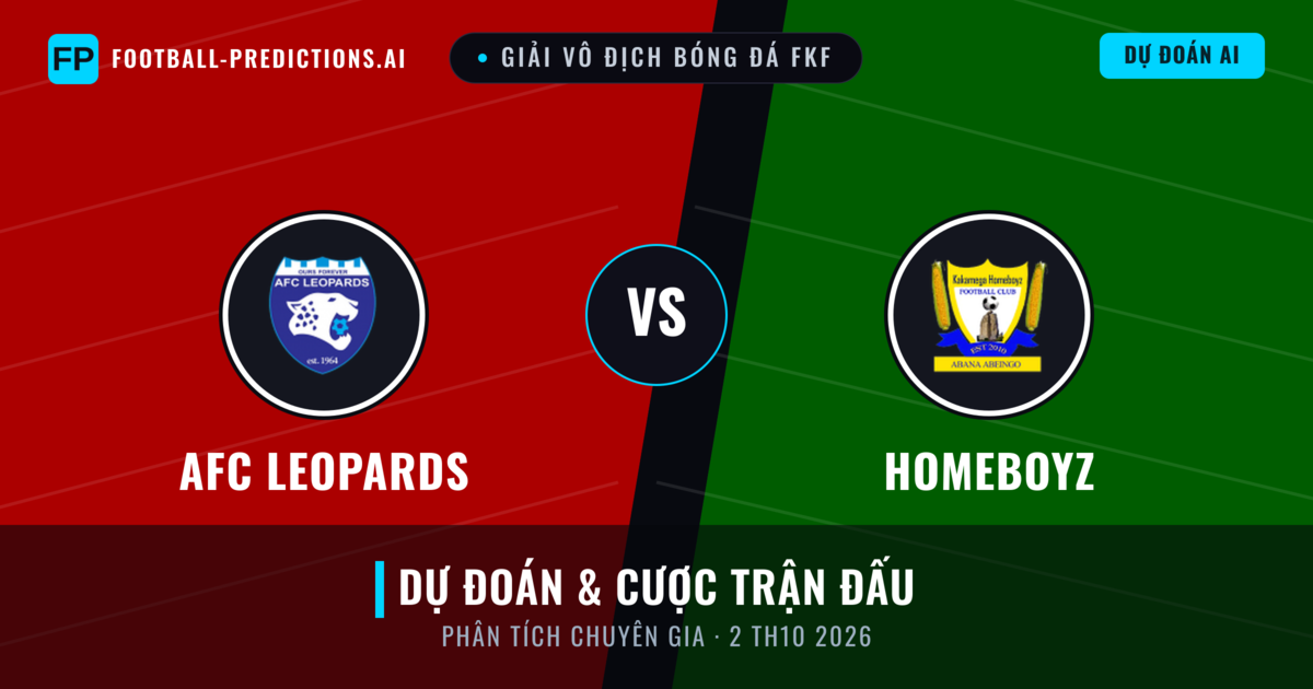 AFC Leopards vs Homeboyz — dự đoán và xem trước trận đấu
