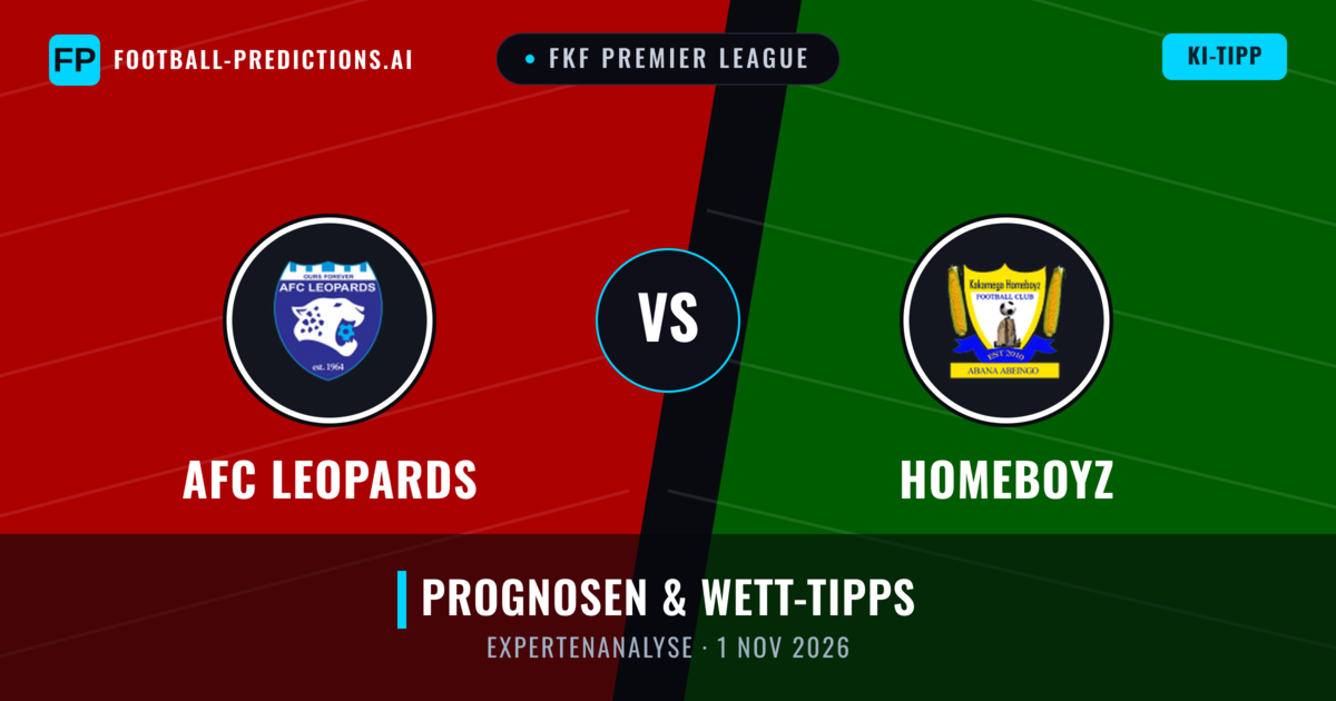 AFC Leopards vs Homeboyz — Prognose und Spielvorschau