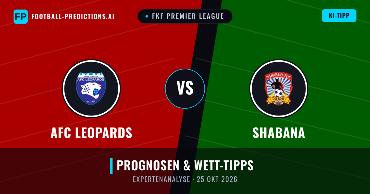 AFC Leopards vs Shabana — Prognose und Spielvorschau